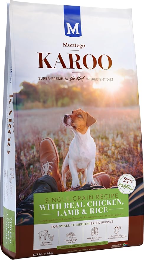 Montego Karoo Puppy Chicken & Lamb (S/Breed)