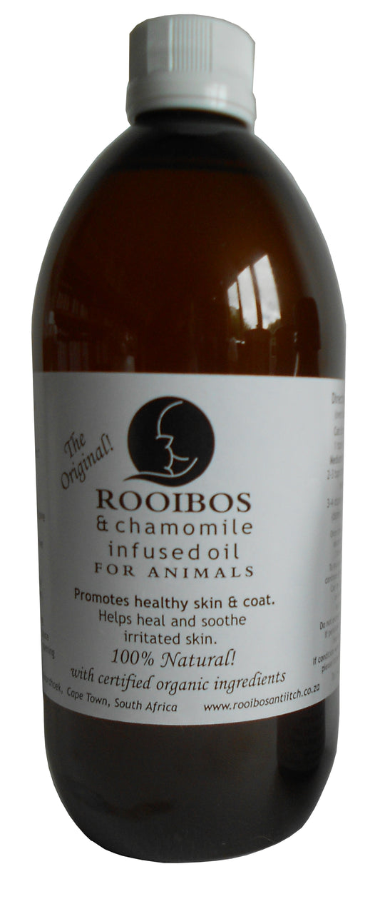 Rooibos and Chamomile Infused Oil